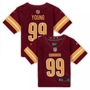 Nike
Infant Boys and Girls Chase Young Burgundy Washington Commanders size Youth